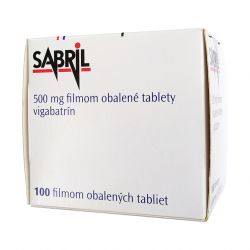 Сабрил (Вигабатрин) таблетки 500мг №100 (100 таблеток) в Уссурийске и области фото