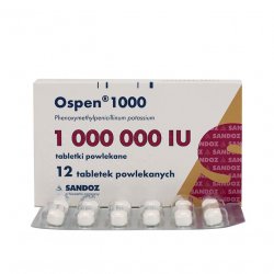 Оспен (Феноксиметилпенициллин) табл. 1млн. МЕ №12 в Уссурийске и области фото