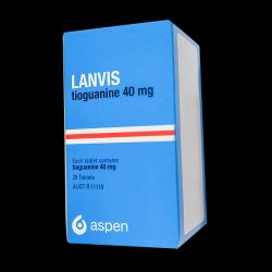 Ланвис (Тиогуанин) таблетки 40мг 25шт в Уссурийске и области фото