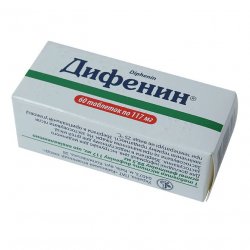 Дифенин (Фенитоин) таблетки 117мг №60 в Уссурийске и области фото