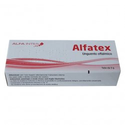 Альфатекс (Эубетал Антибиотико) глазная мазь 3г в Уссурийске и области фото