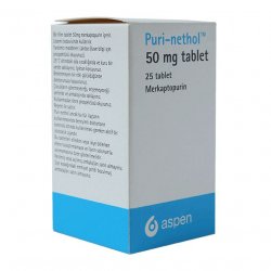 Пури-нетол (Пуринетол, Меркаптопурин) в таблетках 50мг N25 в Уссурийске и области фото