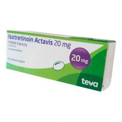 Изотретиноин Actavis (аналог Акненормин, Aknenormin) капс. 20мг 30шт в Уссурийске и области фото