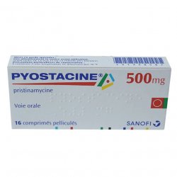 Пиостацин (Пристинамицин) таблетки 500мг №16 в Уссурийске и области фото